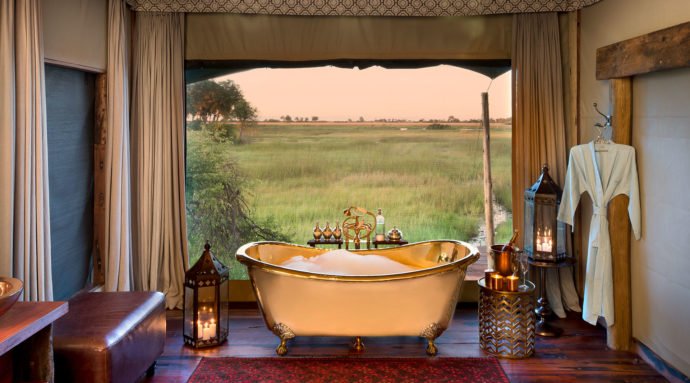 Duba Plains Camp, Okavango Delta, Botswana