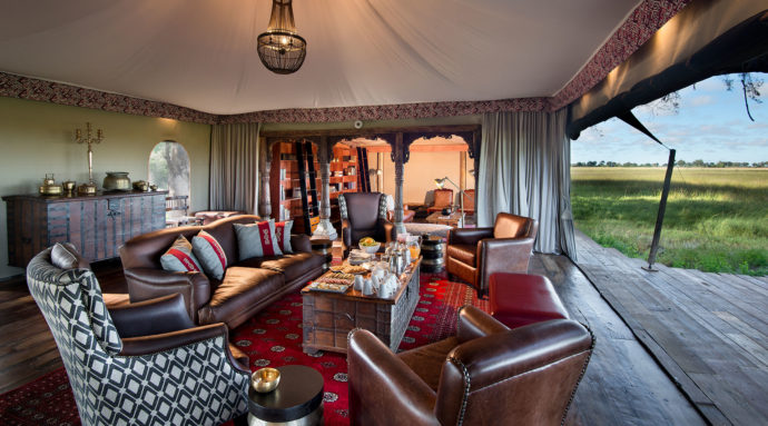 Duba Plains Camp, Okavango Delta, Botswana