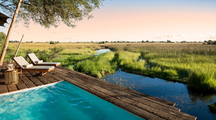 Duba Plains Camp, Okavango Delta, Botswana